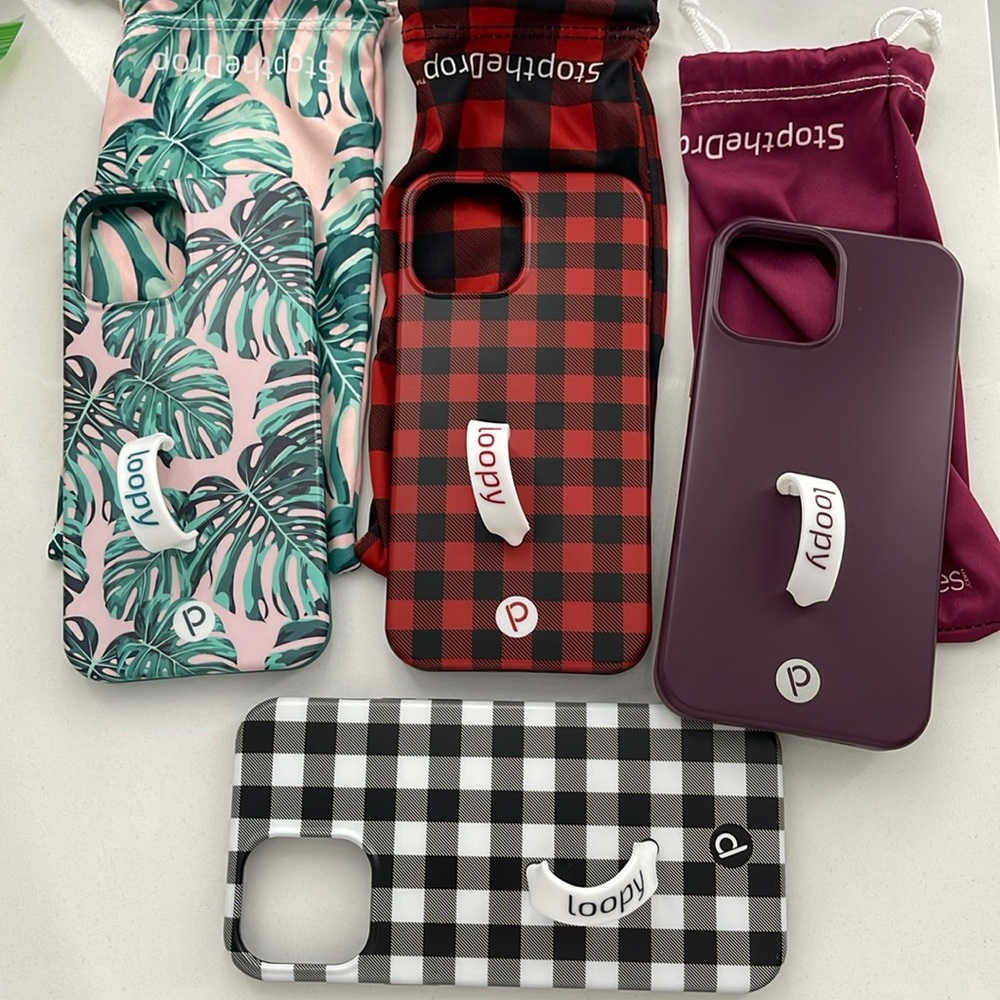 Loopy Cases for iPhone 12 Pro Max, Lot of 4!